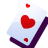 Icône de cartes de jeu (poker/blackjack).