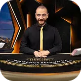 Joueurs connectés à une table de blackjack en streaming.