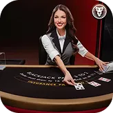 Jeu de baccarat en direct avec caméra haute définition.